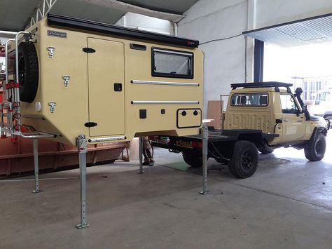 Pickup Bed Camper, Landrover Camper, Kombi Trailer, Iveco Daily 4x4, Toyota Camper, Diy Camper Trailer, Truck Bed Camping, Pickup Camper, Expedition Trailer