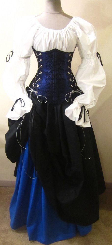 Buccaneer Pirate - renaissance clothing, medieval, costume Medieval Clothes, Fest Outfits, Medieval Costume, Steampunk Costume, Medieval Clothing, Medieval Dress, Medieval Fashion, Fantasy Fashion, Larp