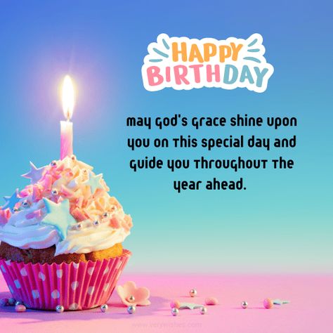 Religious Birthday Wishes: Birthdays are not only a celebration of life but also an opportunity to express gratitude for the gift of existence. Religious birthday wishes would infuse this celebration with spiritual significance, acknowledging the divine plan behind each year lived. These religious birthday wishes would go beyond mere well-wishing, connecting the celebrant to their faith and offering blessings for the year ahead. In this article, we explore a collection of religious birth... Religious Birthday Wishes For Women, Religious Happy Birthday Wishes, Blessed Birthday Wishes Christian, Prayer For Birthday Celebrant, Religious Birthday Quotes, Biblical Birthday Wishes, Happy Birthday Religious, Religious Birthday Wishes, Spiritual Birthday Wishes