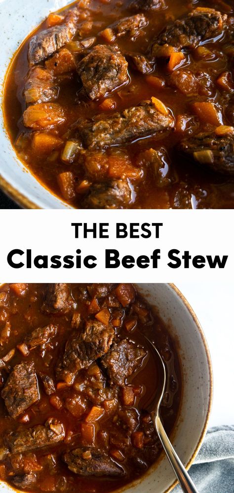 Stovetop Beef Stew Recipe, Stovetop Beef Stew, Beef Stew Stove, Beef Stew Stove Top, Beef Stew Meat Recipes, Classic Beef Stew, Easy Beef Stew, Healthy Beef Recipes, Stew Meat Recipes