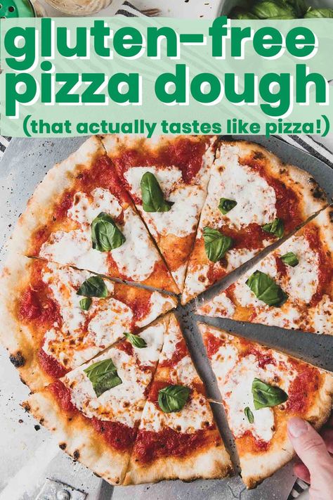 Gluten Free Pizza Dough Recipe, Gluten Free Pizza Recipes, Make Pizza Dough, Gluten Free Pizza Dough, Gluten Free Meat, Pizza Oven Recipes, Pizza Life, Gluten Free Dough, Gluten Free Brands