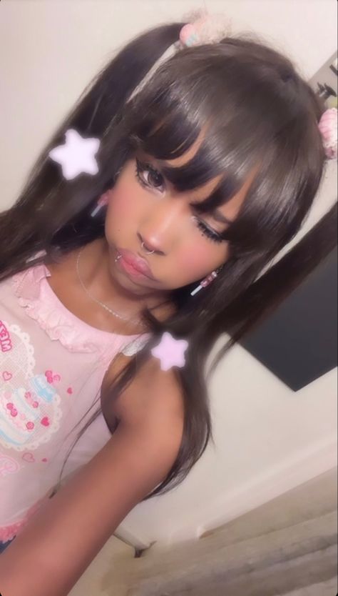 Harajuku Hairstyle, Cute Doll Makeup, Kawaii Makeup Tutorial, Gyaru Hair, Makup Looks, Gyaru Makeup, Doll Eye Makeup, Kawaii Makeup, Kawaii Hairstyles