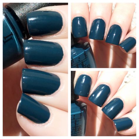 NOTD: OPI Washington D.C. Nail Lacquer Collection in CIA = Color is Awesome Deep Teal, Nail Lacquer, Nails Makeup, Makeup Skincare, Washington Dc, Hair Nails, Pop Up, Washington, Nail Polish