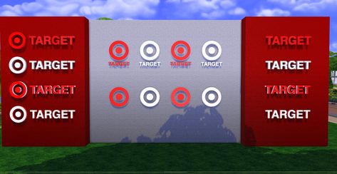 Target Sign Set | Patreon Sims 4 Target Cc, Lotes The Sims 4, Ask Me Questions, The Sims 4 Lots, Sims 4 Studio, Sims 4 Collections, Sims 4 Build, Target, Sims 4 Custom Content