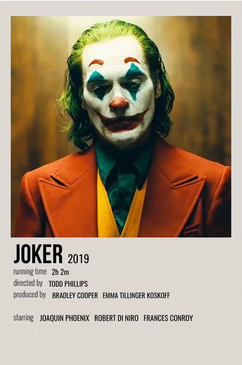 minimal polaroid movie poster for joker Deco Cinema, Movie Character Posters, Alt Posters, Joker Film, Joker Movie, Joker Poster, Movie 2023, Iconic Movie Posters, Movie Card