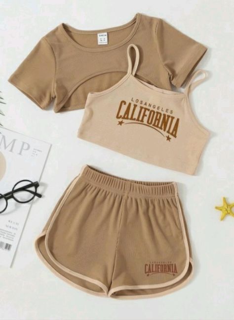 Cute Nike Outfits, Cute Dress Outfits, Casual Preppy Outfits, Cute Lazy Outfits, Quick Outfits, Lazy Outfits, Cute Preppy Outfits, Easy Trendy Outfits, Crop Top And Shorts