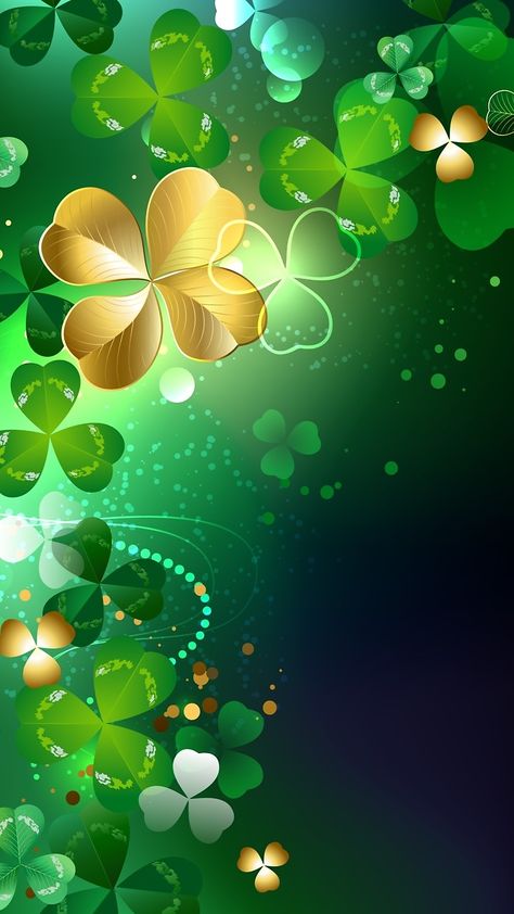 [inDesign] Golden Clover - Wallpaper Saint Patrick's Day Wallpaper, St Patricks Day Wallpaper Iphone, St Patrick’s Day Wallpaper, St Patricks Day Pictures, Pixel Wallpaper, St Patricks Day Wallpaper, Fete Saint Patrick, Day Wallpaper, Wall Paper Phone