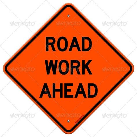 Road Work Ahead Sign #AD #Road, #affiliate, #Work, #Sign Road Work Sign, Work Signs, Road Work, Traffic Signs, Road Signs, Graphic Design Branding, Digital Illustration, Transportation, Branding Design