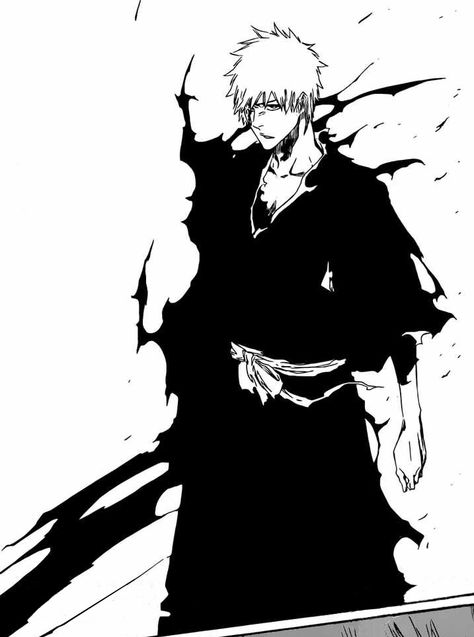 Ichigo's Second Fullbring Appearance Ichigo Kurosaki Wallpaper, Ichigo Manga, Yoruichi Shihouin, Bleach Drawing, Ichigo Y Rukia, Byakuya Kuchiki, Bleach Anime Ichigo, Bleach Anime Art, Kurosaki Ichigo