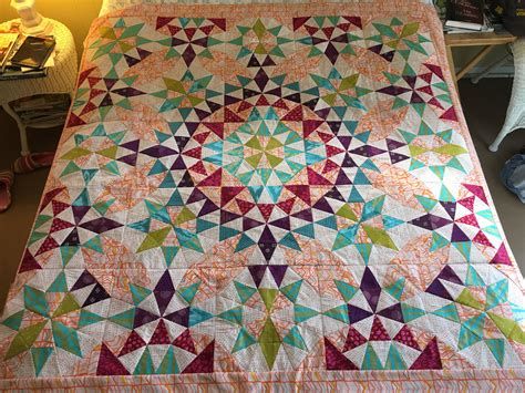 Morning Star Quilt, Sea Quilt, Kaleidoscope Quilt, Medallion Quilt, Batik Quilts, Lap Quilts, Star Quilt Blocks, Kaleidoscopes, Star Quilt Patterns