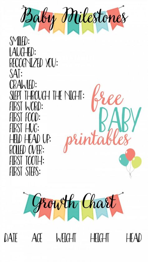 Track your little one's milestones with these free baby printables. Download and print to create your own baby album. Baby Journal Book, Baby Milestone Chart, Baby Book Pages, Baby Books Diy, Baby Diary, Baby Record Book, Baby Bullet, Milestone Board, Baby Printables