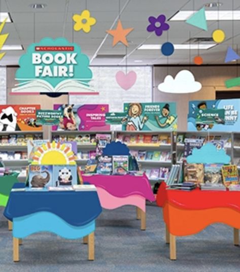 Scholatic fall 2021 theme: Books bring us… together. Scholastic Book Fair Fall 2022, Bookfair Themes, Book Fair Ideas Display, Library Colors, Book Exhibition, School Book Fair, Play Preschool, Book Fairs, Fair Theme