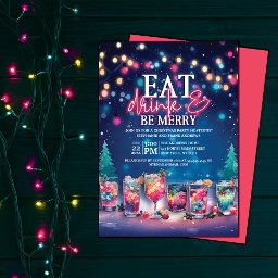 🎉 Join us for a dazzling Christmas celebration! 🥂✨ Our "Eat, Drink, & Be Merry" Party Invitation is here to light up your holiday season. With vibrant neon lights and a snowy winter wonderland, it's a festive mix of fun and elegance. Let's make merry memories! 🎄🍸 Christmas Party Invitations Zazzle, Neon Christmas, Christmas Invite, Christmas Party Invitation, Lights Christmas, Holiday Party Invitations, Be Merry, Unique Invitations, Christmas Party Invitations