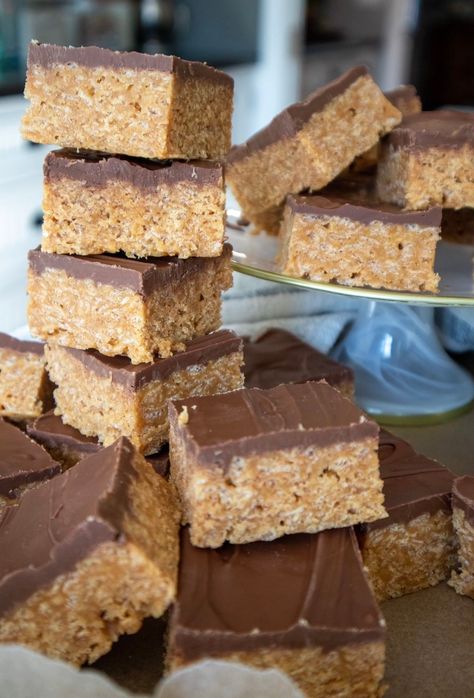 K Bars, Special K Bars, Butterscotch Desserts, Scotcheroos Recipe, Easy Dessert Recipe, Special K, Classic Bar, Butterscotch Chips, Melting Chocolate Chips