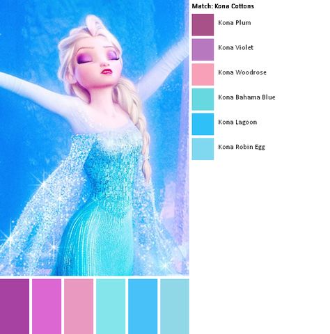 Frozen Bedroom, Frozen Room, List Of Colors, Best Bedroom Colors, Attitude Adjustment, Disney Princess Colors, Attitude Problem, Color Palette Challenge, Disney Colors