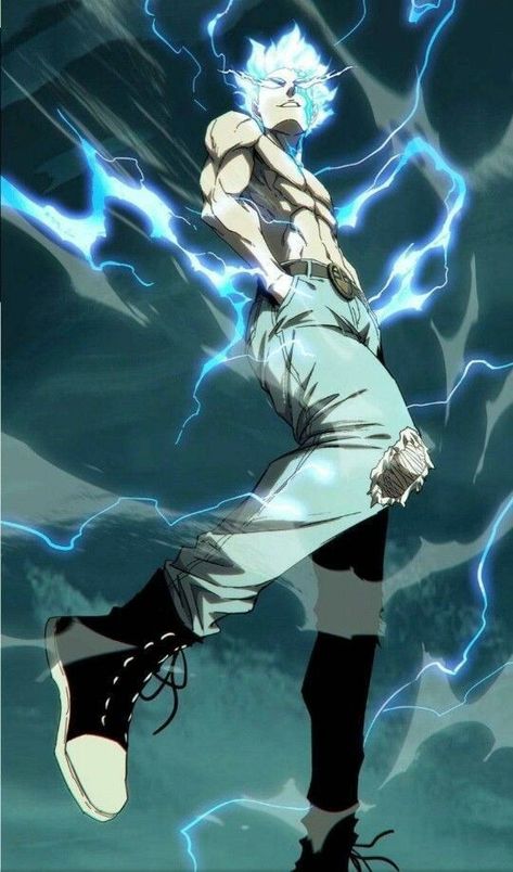 Electricity Powers Character, Electric Character Design, Lightning Character Design, Lightning Oc, Baruto Manga, Lightning Powers, Comic Book Layout, Epic Characters, Super Powers Art