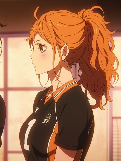 Haikyuu Female Characters, Female Hinata Shouyou, Volleyball Anime Female Oc, Anime Volleyball Oc, Haikyuu Oc Female, Haikyuu Girls, Oc Manga, Character Design Girl, Volleyball Anime