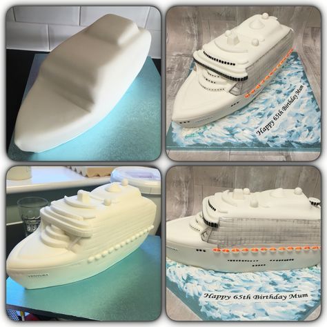 P&O Ventura Cruise Ship Cake Cruise Cake Ideas, Cruise Ship Cake Ideas, Ship Cake Ideas, Ventura Cruise Ship, Birthday Cake 30th Men, Cargo Ship Cake, Cruise Ship Cake, Birthday Cake Boat Theme, Cruise Cake