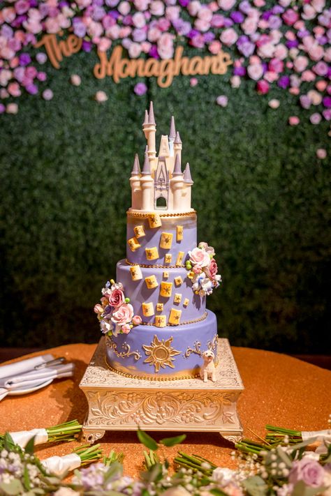 Sweet 16 Party Ideas Tangled, Tangled Rapunzel Sweet 16, Rapunzel Themed Sweet 16, Tangled Sweet 16 Theme, Rapunzel Theme Quinceanera, Tangled Themed Sweet 16, Tangled Theme Birthday, Pastel Rapunzel, French Toast With Cream Cheese