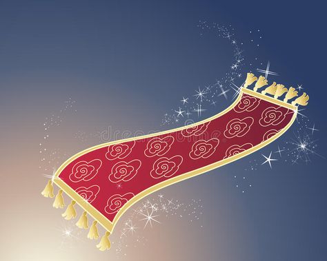 Carpet Drawing, Aladdin Magic Carpet, Gold Magic, Text Illustration, Magic System, Cake Logo Design, Space Text, Magic Lamp, Genie Bottle