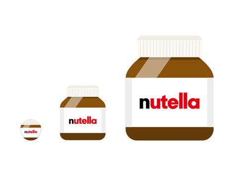 Nutella Jar Illustration Nutella Illustration, Jar Illustration, Nutella Jar, Sketch App, Illustration Sketches, Free Design Resources, Drink Sleeves, Nutella, Design Resources