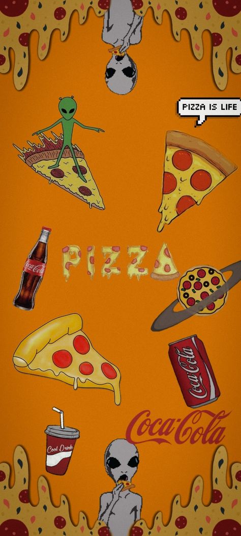 Pizza Wallpaper Backgrounds, Pizza Emoji, Pizza Wallpaper, Purple Mustang, Aesthetic Lockscreens, Pizza Hut, Emoji Wallpaper, Profile Pictures, Wallpaper Backgrounds