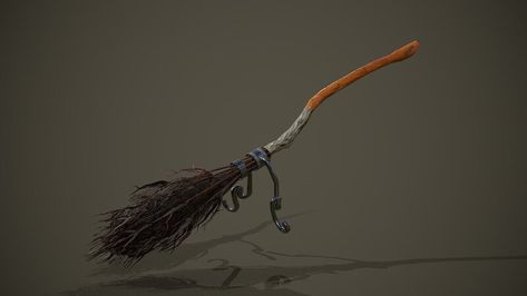 ArtStation - Harry Potter Firebolt Broom Fanart, Dorian Pillari Harry Potter Firebolt, Firebolt Broom, Hogwarts Script, Harry Potter Broom, Witch Flying On Broom, Flying Broomstick, Magic Realms, Harry Potter Universe, Marauders Dr