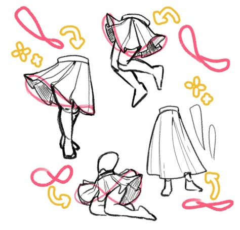 ✨ Nou 🌱🌷✨ on X: "drawing skirts became a lot easier if I draw an 8 as the base! ✨ (detailed tutorial soon) https://t.co/YpNinOnaf1" / X Drawing Skirts, X Drawing, Drawing Tutorial Face, Art Advice, Human Anatomy Art, Sketches Tutorial, Drawing Expressions, Concept Art Drawing, Learn Art