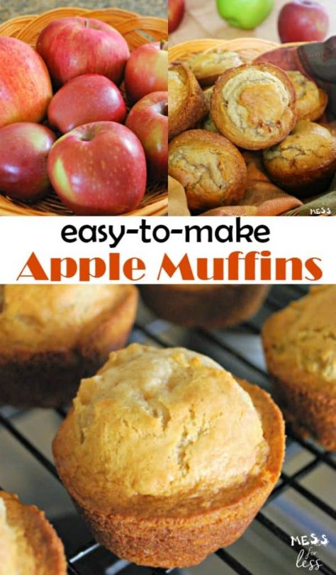 Bisquick And Apples Easy Recipes, Simple Apple Muffin Recipe, Real Apple Recipes, Easy Ways To Use Up Apples, Things To Do With Apples Easy, Apple Tree Recipes, Using Up Apples, Easy Apple Snack Recipes, Recipes That Use Apples