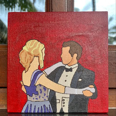 Tvd Canvas Painting, The Vampire Diaries Painting Ideas, Tvd Painting Ideas, Tvd Inspired Room, The Vampire Diaries Painting, Tvd Doodle Art, Vampire Diaries Painting Ideas, Tvd Paintings, Vampire Diaries Painting