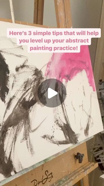 Caryl Pomales Award Winning Abstract Artist Captivated by Color on Instagram: "Watch as I start my painting using loose gestural  strokes for my base layer mark making.
Now here’s your 3 tips:
 1.	Begin with Bold: Start your painting with large gestural marks that set the tone for a dynamic composition. 
	2.	Layer and Texture: Build depth and intrigue by layering colors and creating textural elements in your abstract art. Experiment with different brushes, palette knives, or even unconventional tools to add dimension.
	3.	Balance and Harmony: Achieve visual balance by considering the distribution of colors, shapes, and negative space in your composition. Strive for a harmonious interplay that keeps you and your viewer engaged.

🩷➡️Paint with me!!!
Join my Mini Mentorship for Aspiring Abst How To Add Dimension To Acrylic Painting, Layering Acrylic Paint Techniques, Difference Between Oil And Acrylic Paint, How To Layer Acrylic Paint Abstract Art, How To Get Cells In Acrylic Pouring, Visual Balance, Dynamic Composition, Online Painting, Negative Space