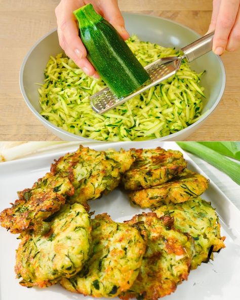 Low-Carb and Light: Delicious Keto Zucchini Fritters Keto Zucchini Fritters, Keto Zucchini Recipes, Zucchini Patties, Veggie Fritters, Zucchini Cheese, Keto Zucchini, Baked Eggplant, Zucchini Fritters, Shredded Zucchini