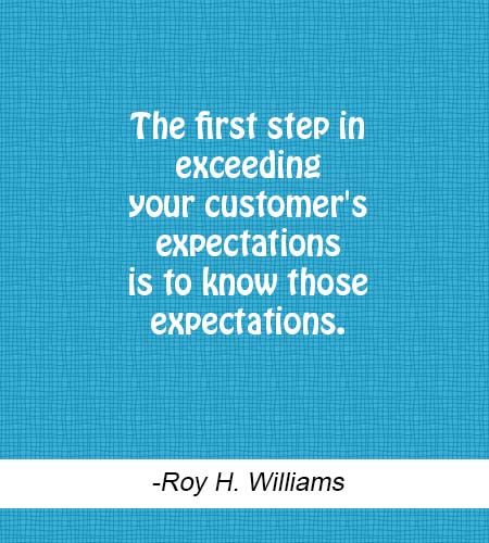 The ﬁrst step in exceeding your customer's expectations is to know those expectations. #quote   #mondaymotivation   #customerservice Speech Quotes, Expectation Quotes, Speech Quote, Management Quotes, Manager Quotes, Customer Service Quotes, Sales Skills, Service Quotes, Bible Quotes Telugu