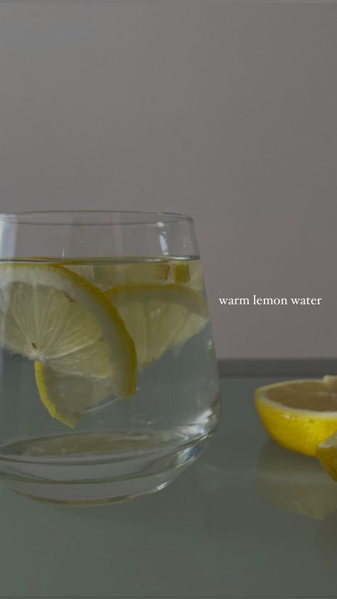 lemon|lemon water|aesthetic lemon|aesthetic|that girl Yoga Story, Warm Lemon Water, Water Aesthetic, Clean Lifestyle, Girl Lifestyle, Get My Life Together, Instagram My Story, Yellow Cat, Mini Things