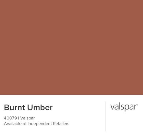 Terra Cotta Paint Color, Burnt Orange Paint, Rust Color Paint, Red Accent Wall, Orange Paint Colors, Valspar Paint Colors, Terracotta Paint, Red Paint Colors, Nursery Accent Wall