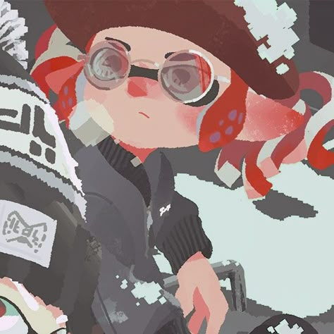 Red Sole Splatoon, Splatoon Christmas Pfp, Splatoon Christmas, Splatoon Official Art, Splatoon Icon, Silly Splatoon, Splatoon Pfp, Splatoon Art, Male Icon