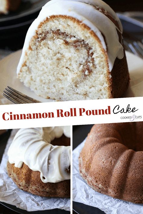 Cinnamon Roll Pound Cake Recipes, Honeybun Pound Cake, Cinnamon Cake Recipe, Cinnamon Roll Pound Cake, Cinnabon Cake, Cinnamon Cake Recipes, Cake Cinnamon, Grandbaby Cakes, Bundt Recipes