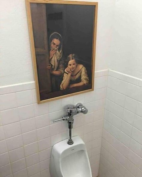 Wc Decoration, Office Pranks, Toilet Humor, Toilet Art, Office Bathroom, Office Humor, Decoration Inspiration, Bathroom Humor, Bathroom Art