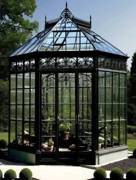 29 Enchanting Victorian Greenhouses for Your Backyard Haven - Peak Patio Life Cottagecore Greenhouse, Victorian Backyard, Victorian Conservatory, Glass Conservatory, Victorian Greenhouse, Victorian Greenhouses, Conservatory Design, Shed Of The Year, Victorian Elegance