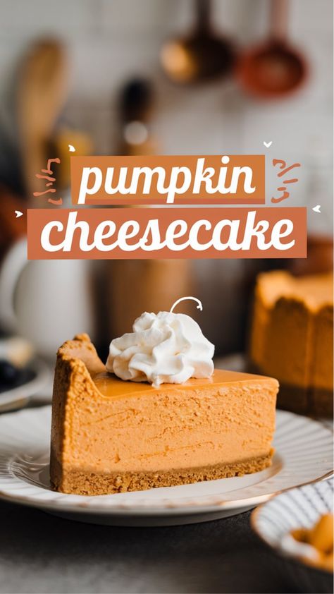 Keto Pumpkin Cheesecake is the perfect blend of creamy cheesecake and spicy pumpkin pie! Low-carb, sugar-free, and absolutely delicious, it’s the best fall dessert for your keto diet. #KetoPumpkin #PumpkinCheesecakeRecipe #LowCarbDesserts #KetoSweets #KetoDietRecipes Keto Cheesecake Pumpkin, Keto Cream Cheese Pumpkin Pie, Pumpkin Cream Cheese Keto, Keto Pumpkin Cheesecake Fluff, Pumpkin Cheesecake Sugar Free, Keto No Bake Pumpkin Cheesecake, Low Cholesterol Cheesecake, Keto Pumpkin Cheesecake Cottage Cheese, Keto Pumpkin Cheesecake Recipes