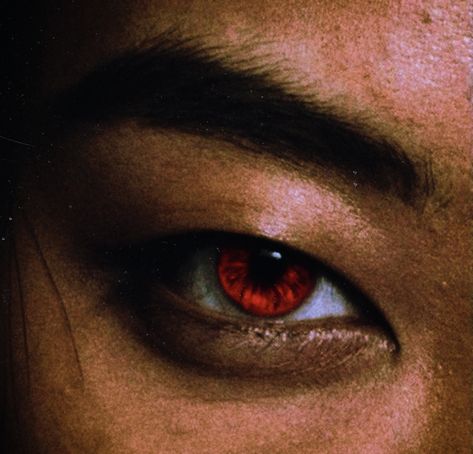 Male Red Eyes, Red Eyes Aesthetic, Pls Forgive Me, Books Aesthetics, Sailor Moon Aesthetic, Moon Aesthetic, Eye Painting, Red Eye, Red Aesthetic