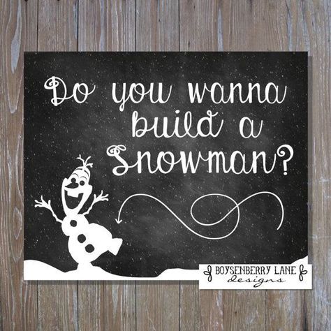 Frozen Winter Chalkboard Art, Winter Chalkboard Ideas, Chalkboard Messages, Winter Chalkboard, Winter Crafts For Toddlers, Wanna Build A Snowman, Chalkboard Wall Art, Frozen Decorations, Large Chalkboard