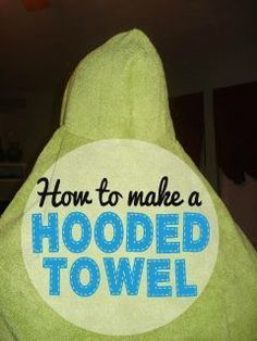 Diy Hooded Towel, Hooded Towel Tutorial, Holiday Hand Towels, Kids Hooded Towels, Hooded Towels, Trendy Sewing, Baby Sewing Projects, Best Baby Shower Gifts, Beginner Sewing Projects Easy