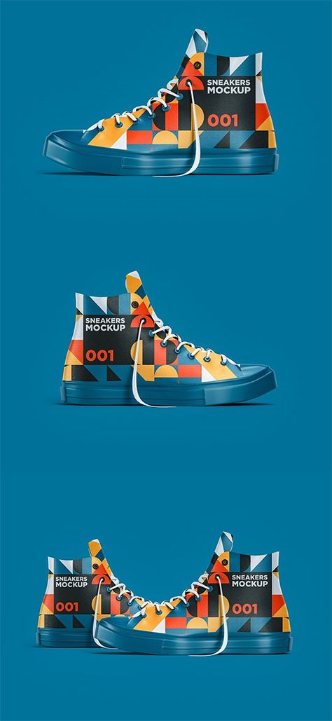 Sneakers Mockup 001 - Mockups - Free PSD Templates Mockups Free, Psd Template Free, Mockup Free Psd, Free Prints, Free Mockup, Print Templates, Free Psd, Psd Templates, Your Design