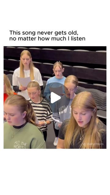 Daily Choirs on Instagram: "The way they look at each other 😍
•
Via ─ @onevoicechildrenschoir 
•
Song: “Rewrite the Stars” (original from The Greatest Showman) 🇺🇸
Performed by: One Voice Children’s Choir
Conductor: Masa Fukuda
•
•
DM for credit or removal request (no copyright intended).
©️ All rights and credits reserved to the respective owner(s)
•
•
#choir #chorus #choralmusic #singing #harmony #acapella #thegreatestshowman #musical

Did you enjoyed this content?" Singing Harmony, Choir Conductor, Rewrite The Stars, Choral Music, The Greatest Showman, Chorus, Choir, Getting Old, The Voice