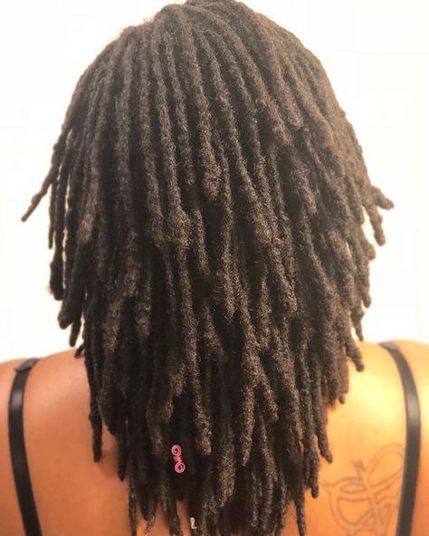 Rebecca 🇻🇨 on Instagram: “Loc’d for 2 years & 1 month... started with comb coils... 139 locs. 💙🤗 • • • • • • • #locmaintenance #lochydrationmist #respectmyhair #locs…” Combined Locs, Comb Coil Locs, Coil Locs, Woman With Dreadlocks, Comb Coils, Dreadlock Journey, Freeform Locs, Women With Dreadlocks, Traditional Locs