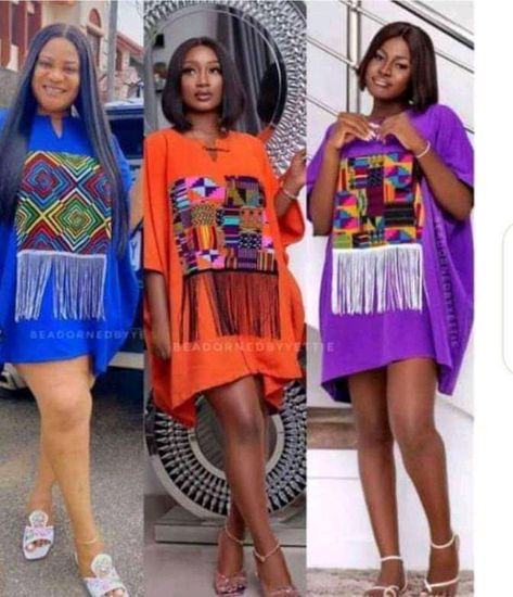 Short Ankara Dress, Bubu Dress, African Traditional Wear, Dress With Fringe, Dashiki Dress, African Fabric Dress, African Dresses Men, African Print Skirt, Short African Dresses