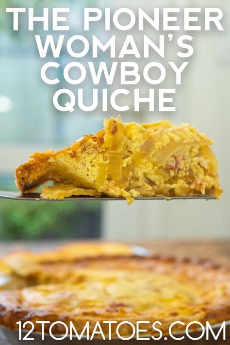 The Pioneer Woman’s Cowboy Quiche | 12 Tomatoes Cowboy Quiche, Tomatoes Recipes, Special Occasion Food, 12 Tomatoes, Ree Drummond, Egg Dish, Quiche Recipes, The Pioneer Woman, Savory Breakfast