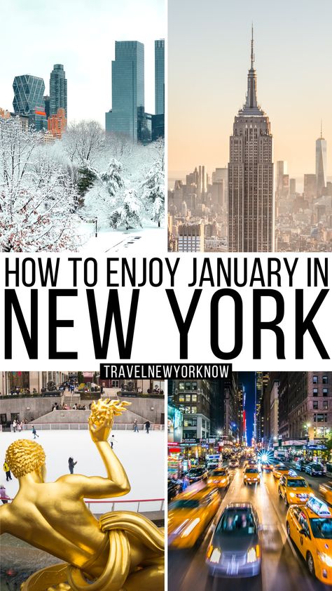 New York Winter Itinerary, New York City Itenary, What To Do In Nyc In Winter, New York Winter Trip, New York City Day Trip, Must Do Nyc, New York City In February, Nyc Weekend Trip Packing Winter, Things To Do In Nyc In January