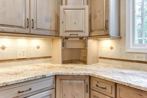 Corner Appliance Garage, Kitchen Appliance Garage, Frameless Kitchen Cabinets, Kitchen Corner Storage, Kitchen Cabinet Accessories, Kitchen Cabinets For Sale, Appliance Garage, Corner Kitchen Cabinet, Corner Storage